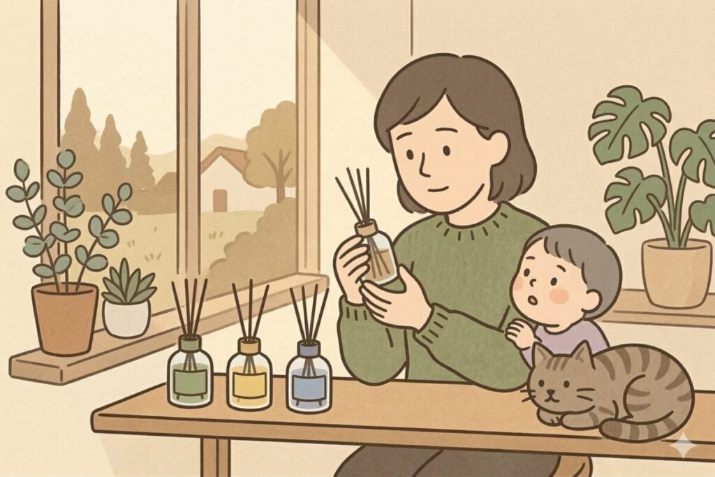 無印良品リードディフューザーの香りの種類と特徴一覧